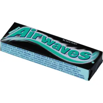 Airwaves Airwaves Black Min žvakaće gume 14 g, 10 kom.