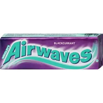 Airwaves Airwaves Blackcurrant žvakaće gume 14 g, 10 kom.