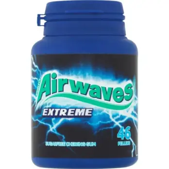 Airwaves Airwaves Extreme žvakaće gume bočica 64 g, 46 kom.
