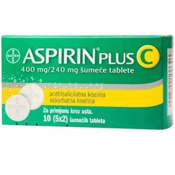 BAYER BAYER Aspirin plus C šumeće tablete 10 kom