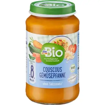 dmBio dmBio 8+ mj. kus-kus povrće 220 g