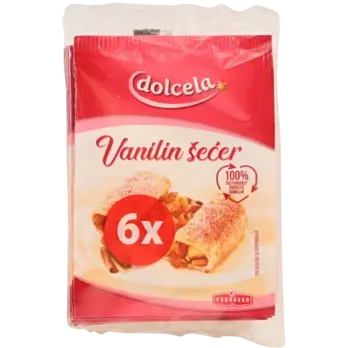 Dolcela DOLCELA VANILIN ŠEĆER 6 X 8 g