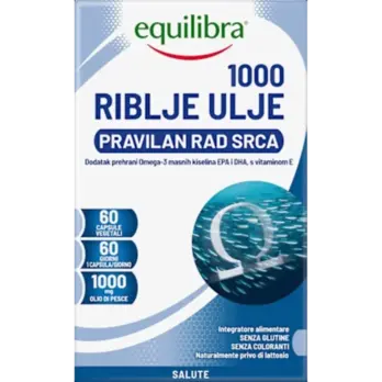 equilibra Equilibra riblje ulje 1000mg 60kom