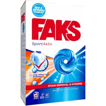 Faks FAKS DETERDŽENT SPORT 2.2 kg=40 pranja