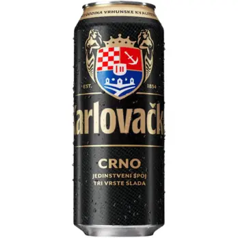 Karlovačko Karlovačko crno pivo 6 % 0,5 l limenka