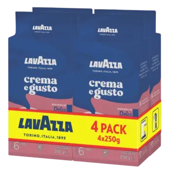 LAVAZZA LAVAZZA KAVA CREMA E GUSTO DOLCE 4X250 g
