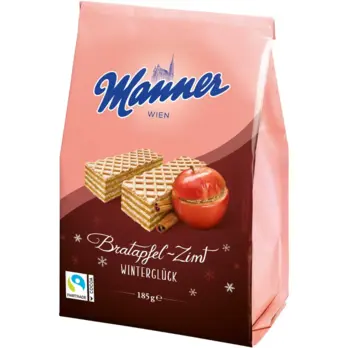 Manner Manner Napolitanke jabuka cimet 185 g