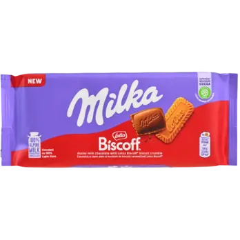 Milka MILKA ČOKOLADA LOTUS BISCOFF 90 g