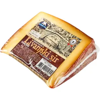 # Sir Livanjski dimljeni tvrdi 50%mm 180 g