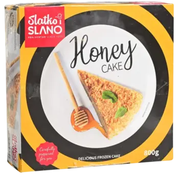 SLATKO I SLANO SLATKO I SLANO TORTA SMRZNUTA MEDENA 800 g