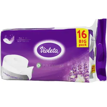 Violeta Violeta Toaletni papir lavanda 3 sloja 16/1