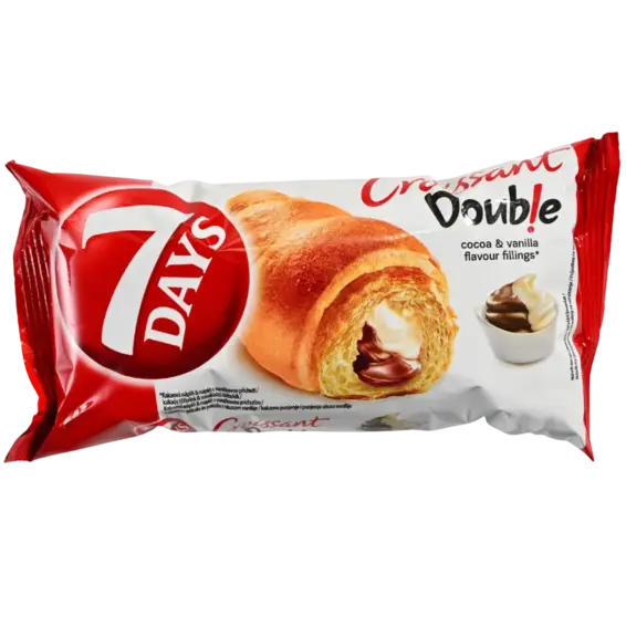 7 days 7days Double Croissant kakao&vanilija 60 g