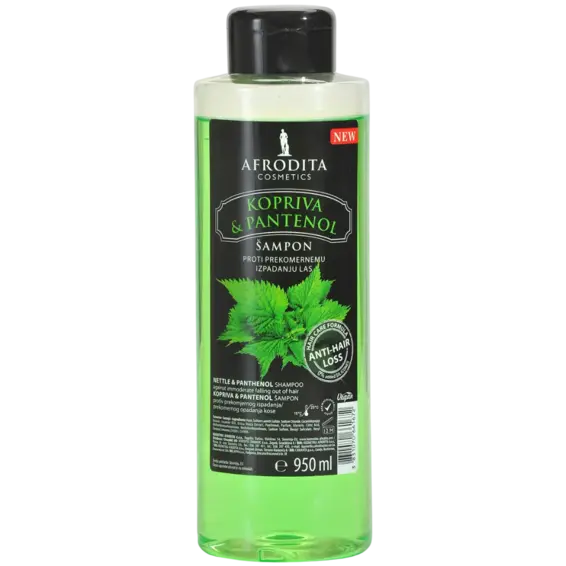 Afrodita Afrodita Kopriva&Pantenol Šampon protiv prekomjernog ispadanja kose 950 ml