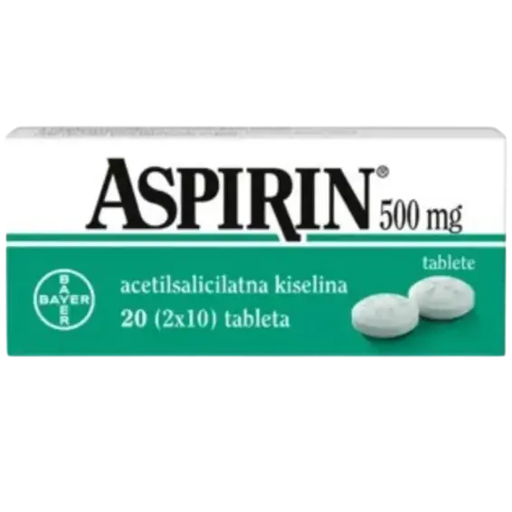 BAYER Aspirin tablete 20 x 500 mg