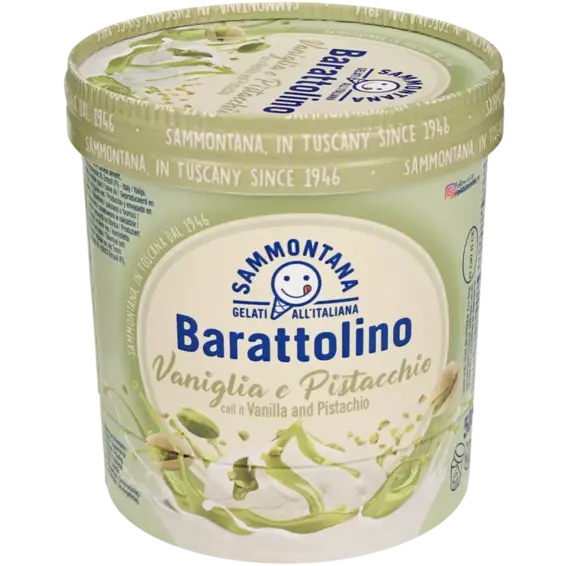Barattolino Barattolino Sladoled vanilija pistacija 800 ml