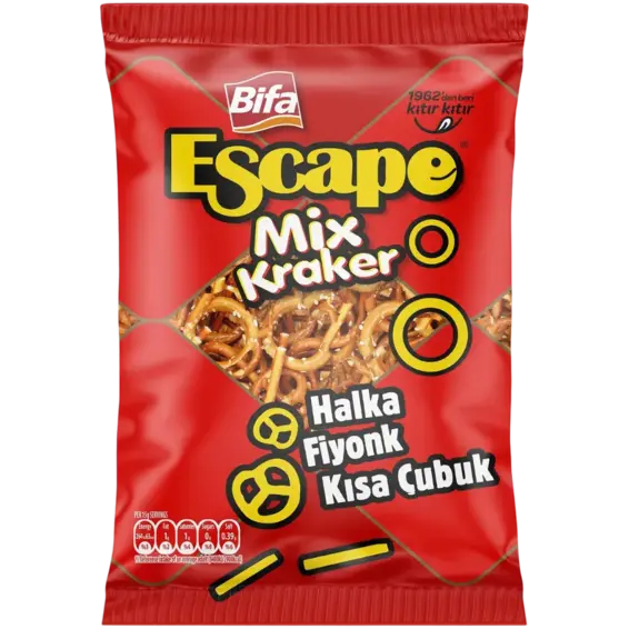 Narodni trgovački lanac d.o.o. Bifa Krekeri Escape mix 150 g