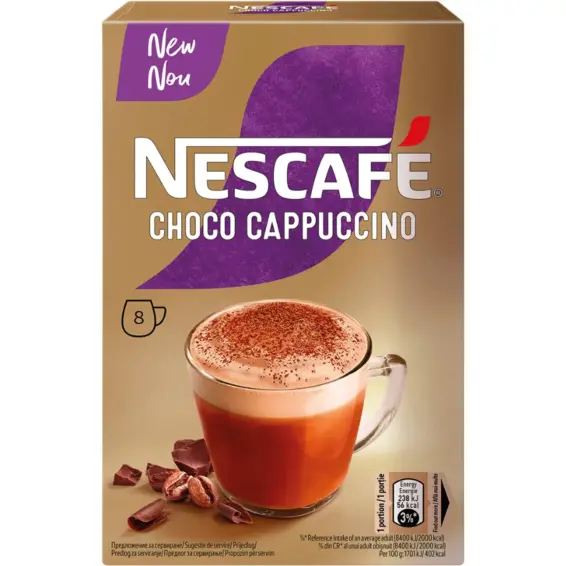 Nescafe Nescafé Choco cappuccino 8/1 112 g