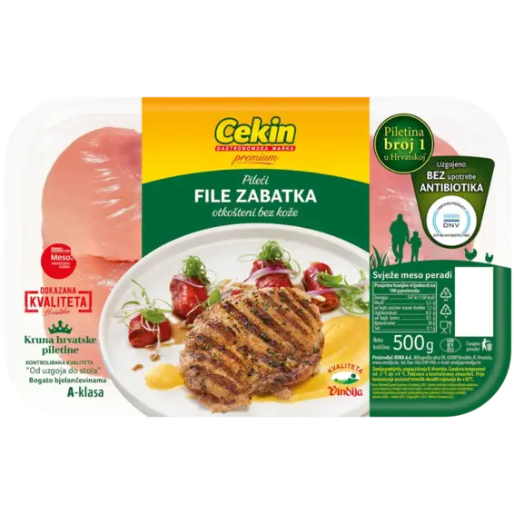 Cekin CEKIN Pileći file zabatka 500 g