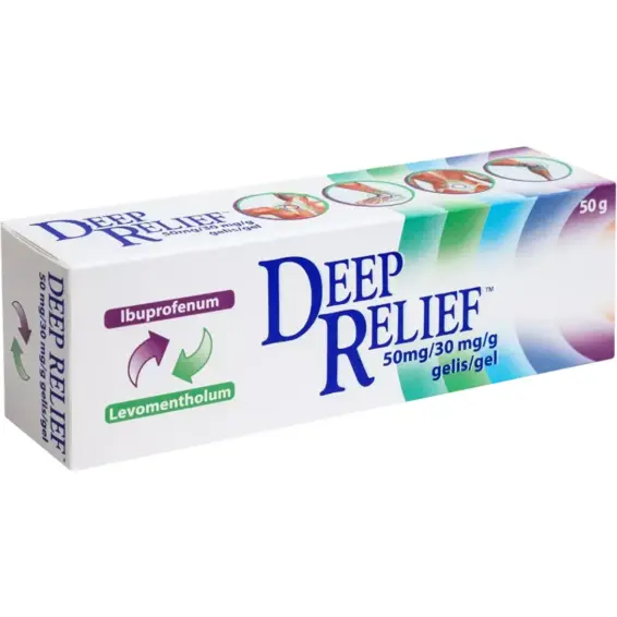 THE MENTHOLATUM COMPANY LTD. Deep relief gel 50g 50 mg +30 mg/g