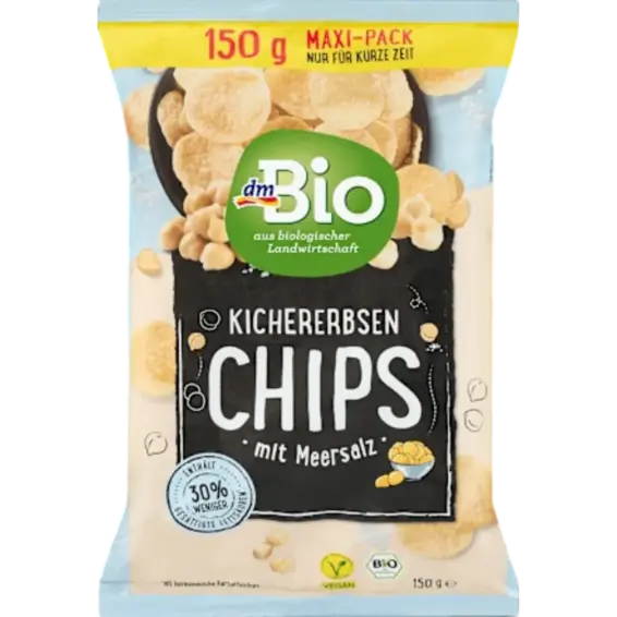 dmBio dmBio čips od slanutka 150 g