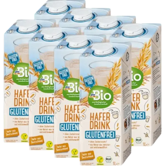 dmBio dmBio Napitak od zobi bez glutena 8 x 1 l