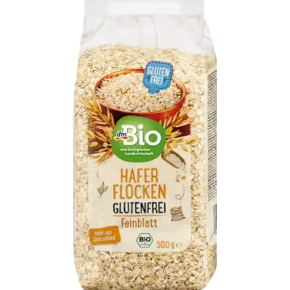 dmBio dmBio Sitne zobene pahuljice bez glutena 500 g