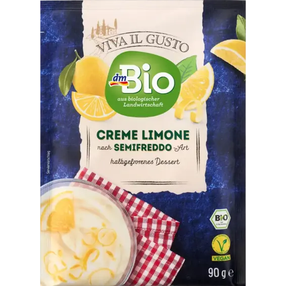 dmBio dmBio Viva il Gusto Semifreddo Art krema s okusom limuna 90 g