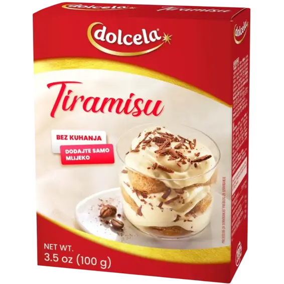 Dolcela Dolcela Prašak za kremu tiramisu 100 g