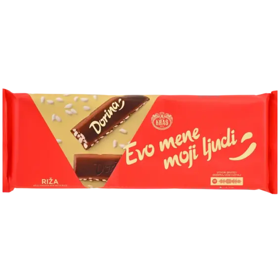 Dorina Dorina čokolada s rižom 220 g