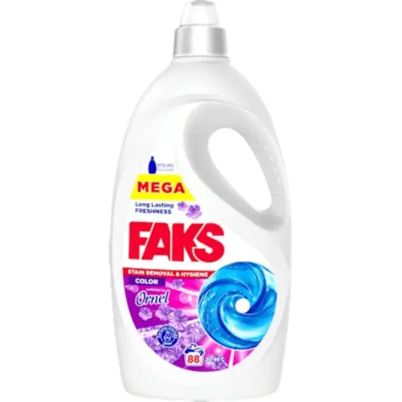 Faks FAKS BY ORNEL DETERDŽENT GEL 3,96 l = 88 pranja
