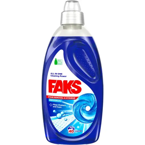 Faks FAKS GEL UNIVERSAL DETERDŽENT 1,8 l = 40 pranja