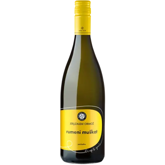 Jeruzalem Ormož Jeruzalem Ormož Vino Rumeni Muškat 0,75 l