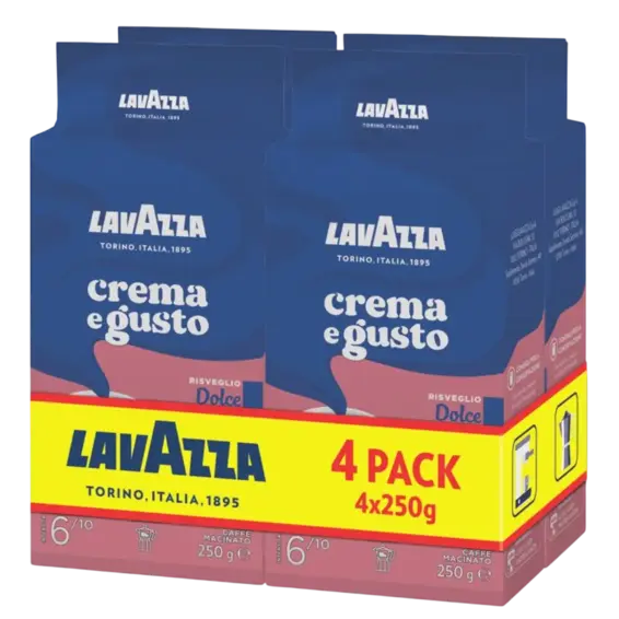 LAVAZZA LAVAZZA KAVA CREMA E GUSTO DOLCE 4X250 g