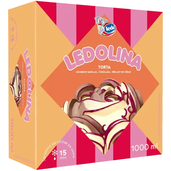 Ledo Ledo Torta Ledolina 650 g