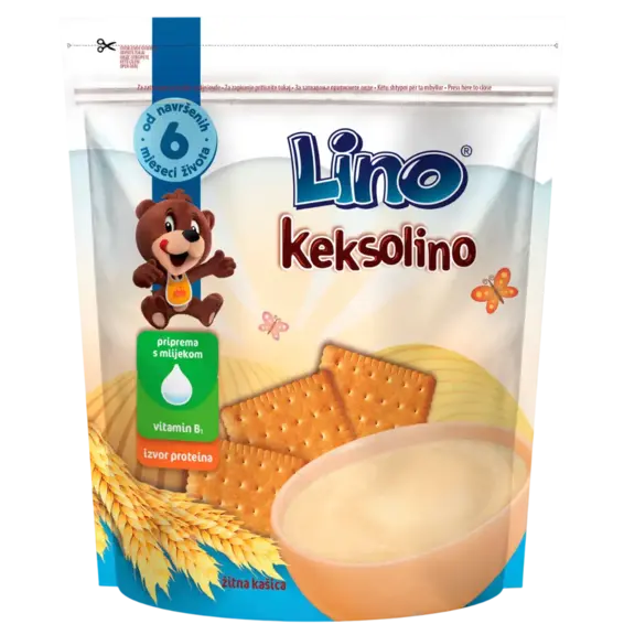 Podravka Lino Keksolino Žitna kašica 500 g