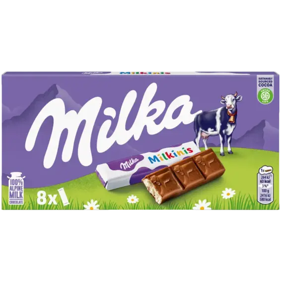 Milka Milka čokolada Milkinis  87,5 g