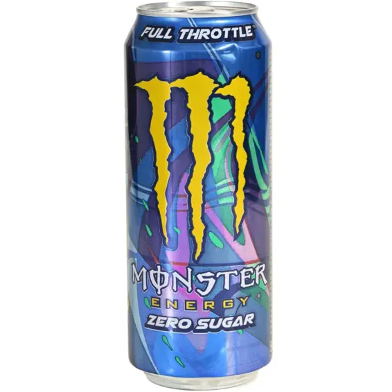 Coca-Cola Monster Energy Full Throttle Zero Sugar energetski napitak 0,5 l limenka