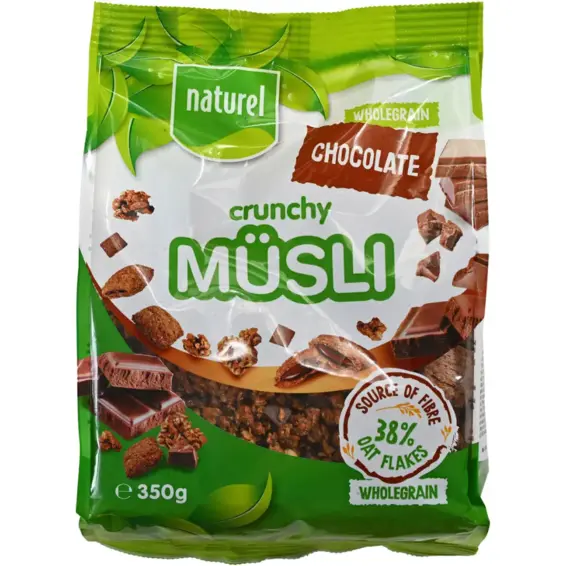 Naturel Naturel crunchy muesli čokolada 350 g
