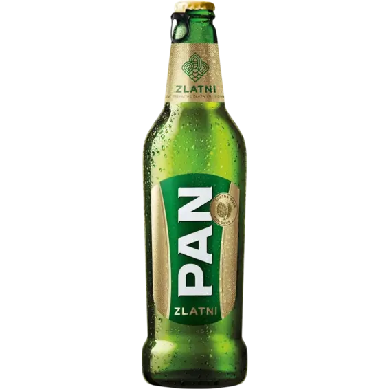 Pan Pan Zlatni svijetlo pivo 5 % 0,5 l PB