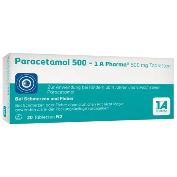 PARACETAMOL Paracetamol Pharma tablete 20x500 mg