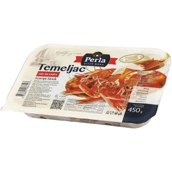Perla Perla Temeljac od škampa smrznuti 450 g