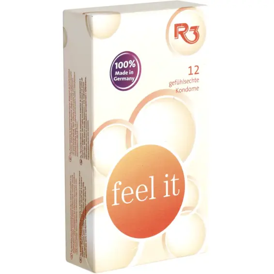 R3 R3 Prezervativi Feel it 12/1
