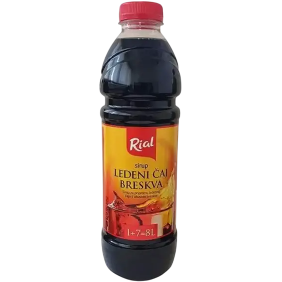 # RIAL SIRUP LEDENI ČAJ  BRESKVA 1 l