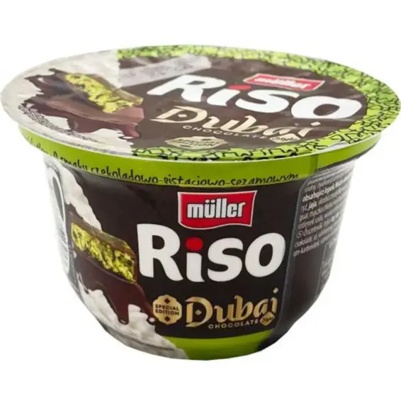 Riso Muller Riso Muller Riža na mlijeku Dubai čokolada 175 g