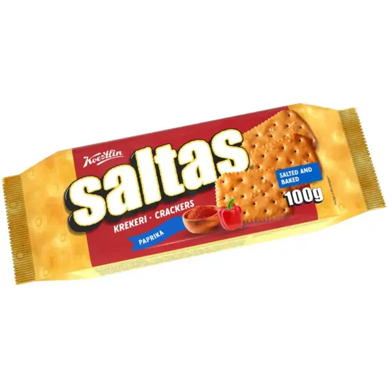Saltas Saltas Krekeri paprika 100 g