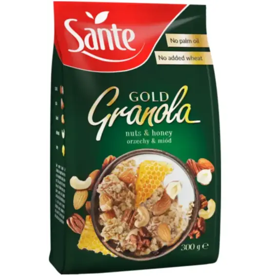 Sante SANTE Muesli granola gold orašasti plodovi i med 300 g