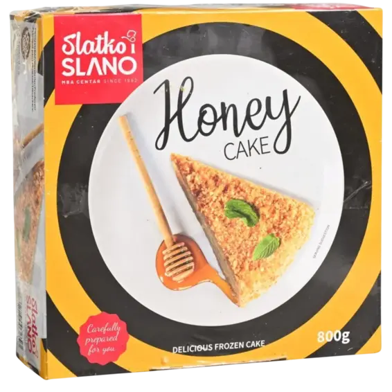 SLATKO I SLANO SLATKO I SLANO TORTA SMRZNUTA MEDENA 800 g