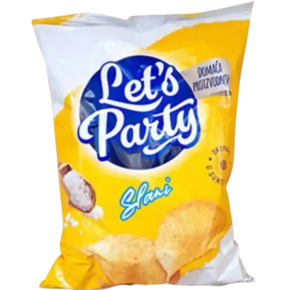 STUDENAC-ROBNA MARKA STUDENAC ČIPS LETS PARTY  SLANI 150 g