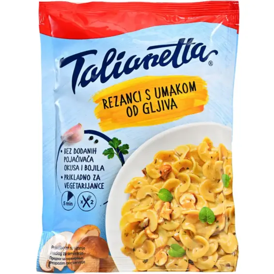 Podravka Talianetta rezanci s umakom od gljiva 140 g