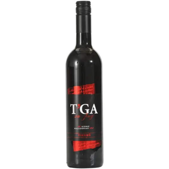 Tikveš Tikveš Vino crno Tga za jug Vranec 0,75 l